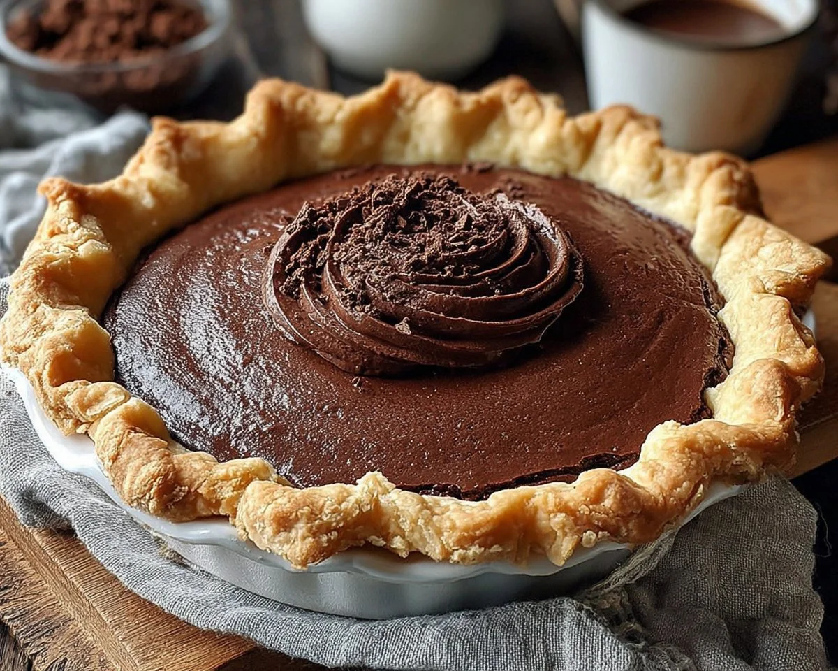 Old-Fashioned Chocolate Pie
