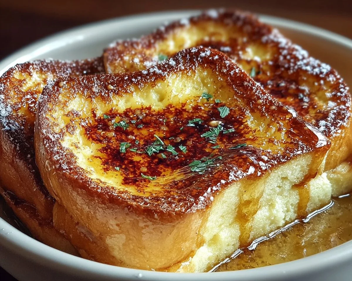 Overnight Crème Brûlée French Toast