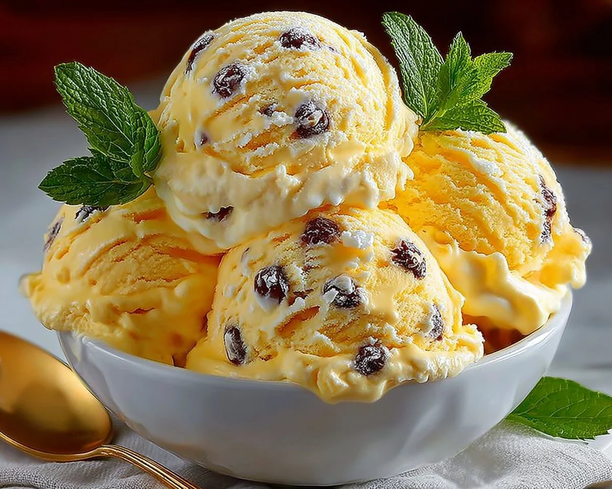 Passion Fruit Ice Cream
