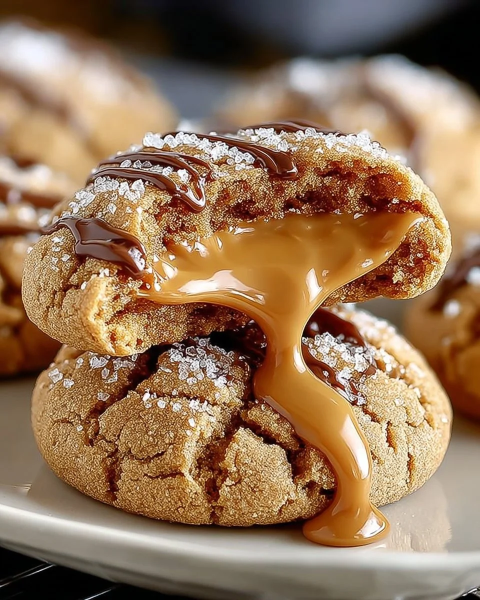 Peanut Butter Stuffed Cookies