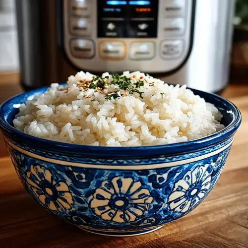 Perfectly cooked Jasmine Rice in an Instant Pot