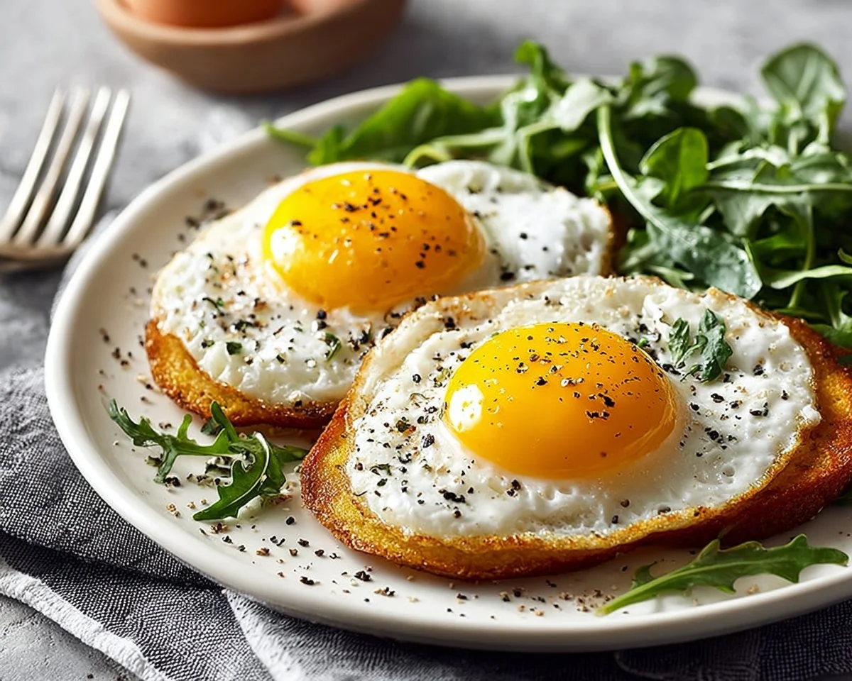 Perfect Over Hard Eggs