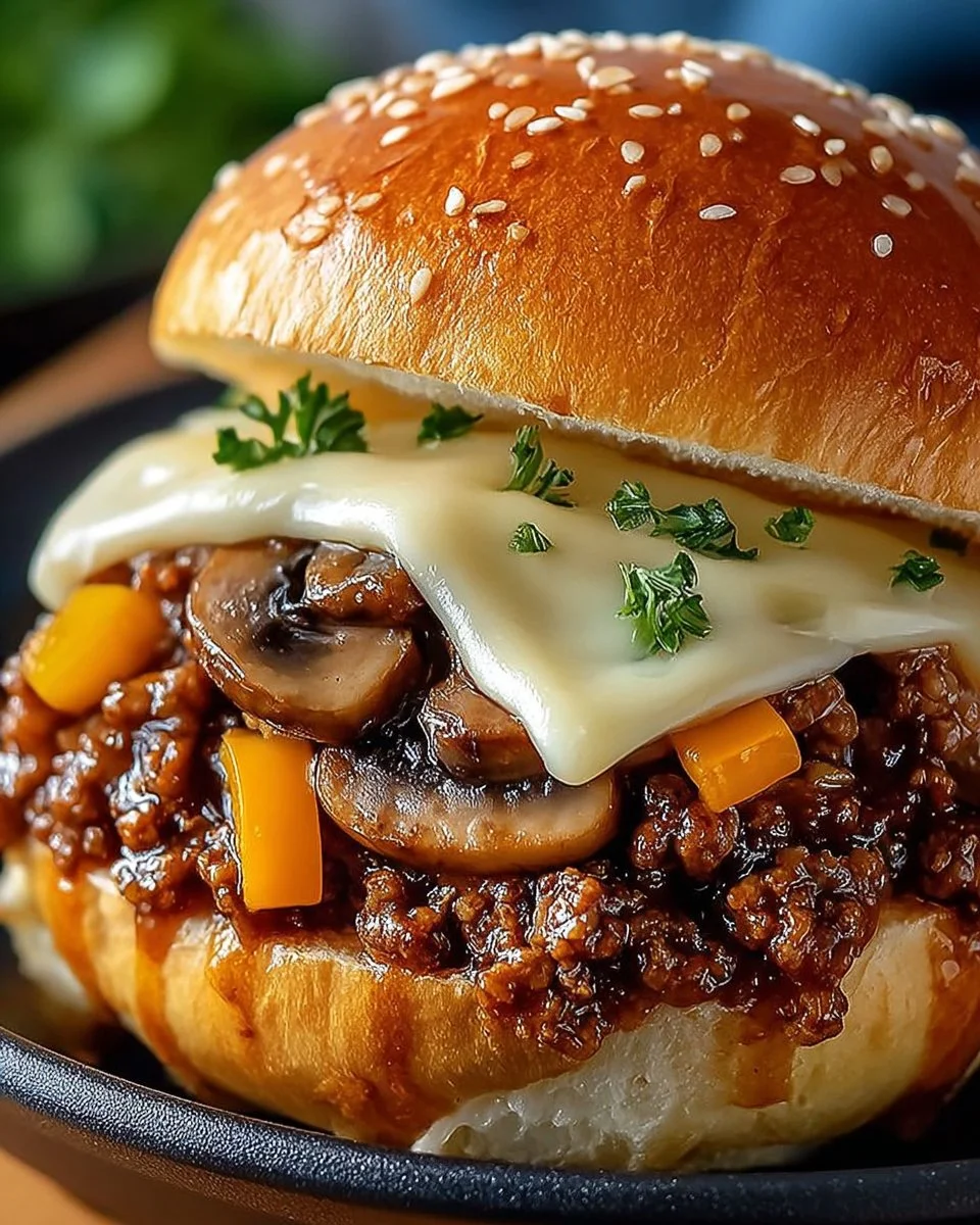 Philly Cheese Steak Sloppy Joes
