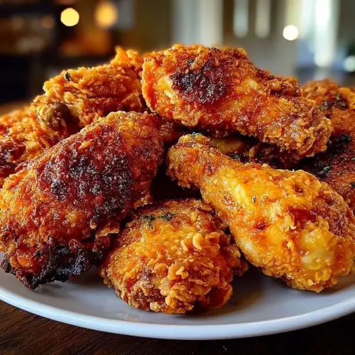 Delicious homemade CopyCat Fried Chicken inspired by Popeye's recipe