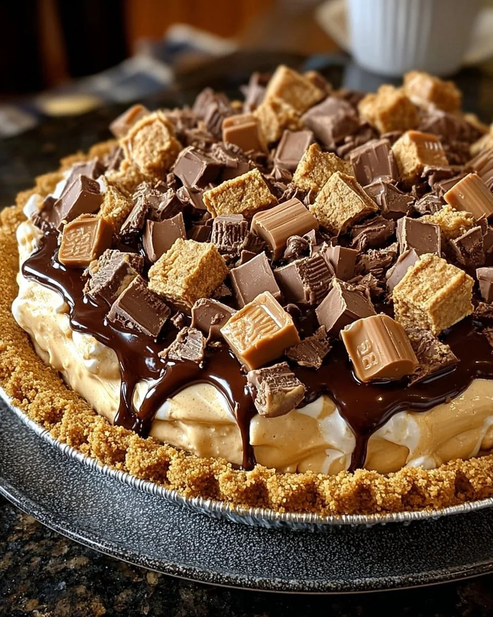 Reese's Peanut Butter Cookie Pie