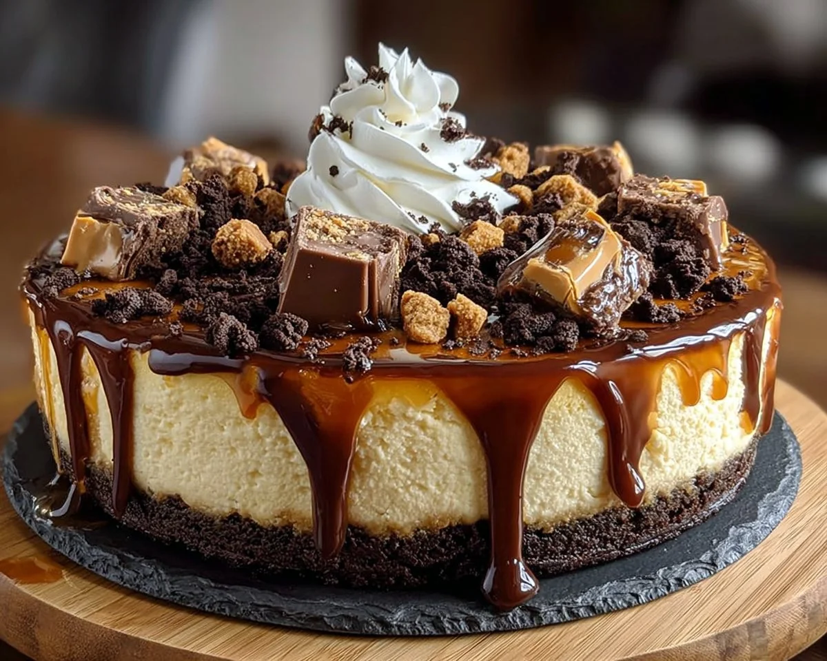 Reese's Radiant Rhapsody Cheesecake