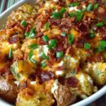 Delicious roasted potatoes seasoned with ranch herbs and spices