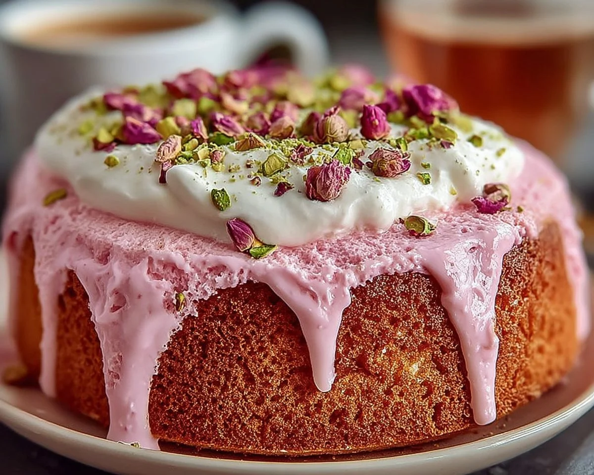 Rose Milk Cake