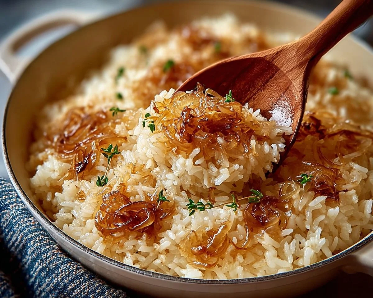 Savory French Onion Soup Rice