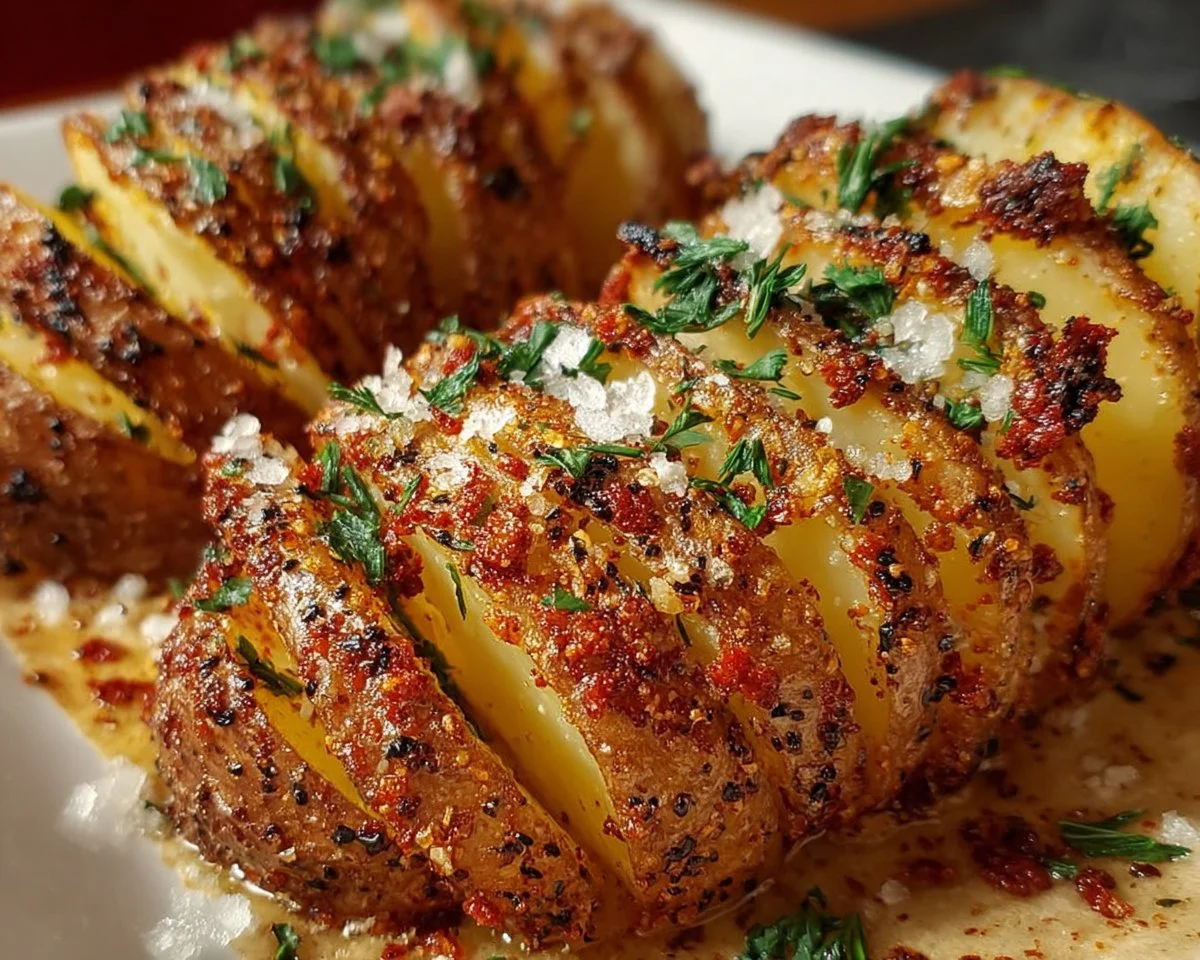 Sliced Baked Potatoes