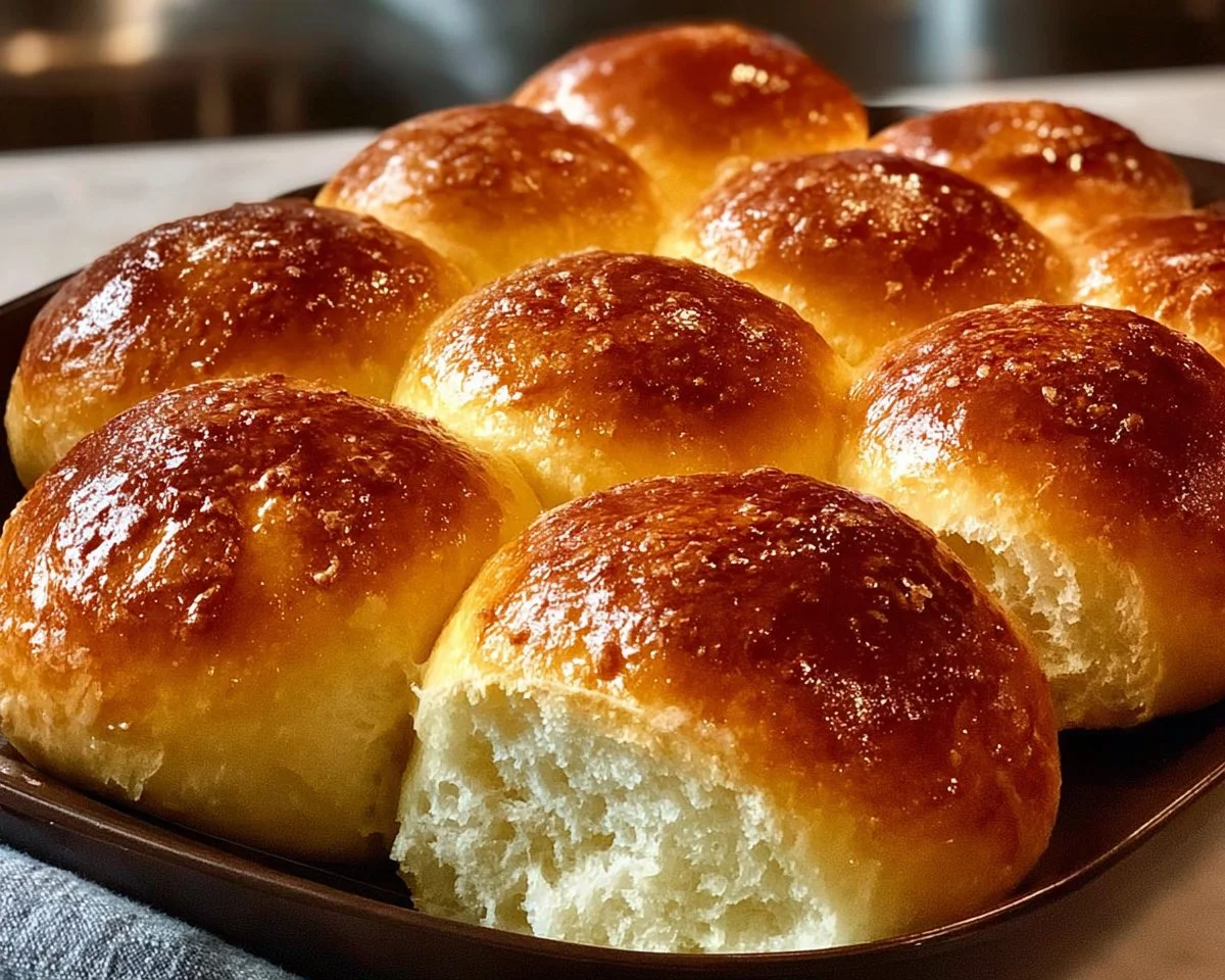 Soft and Buttery Homemade Rolls