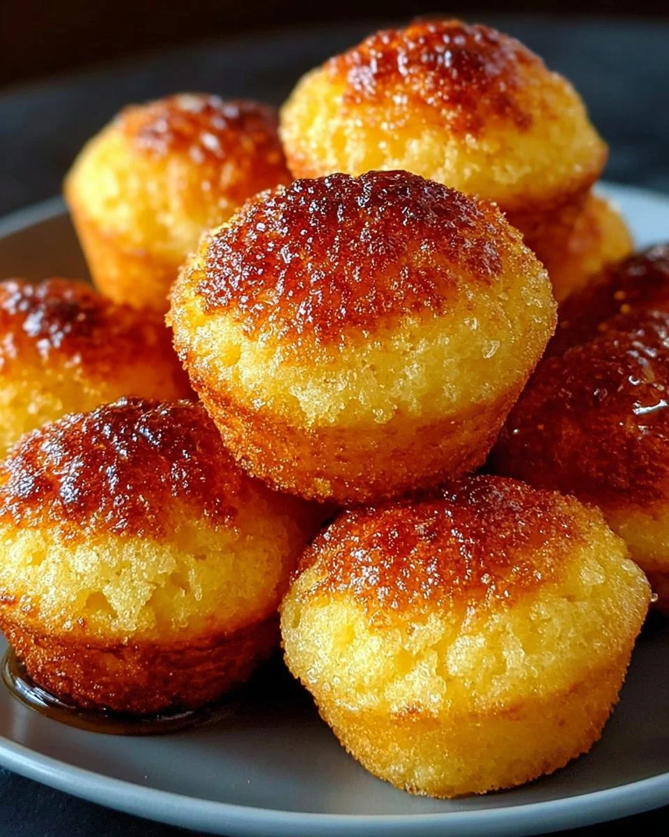 Southern-Style Honey Butter Cornbread Poppers