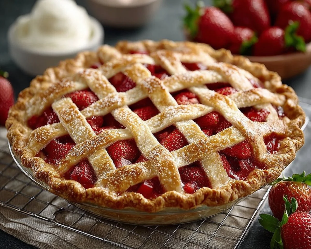 Strawberry Rhubarb Pie