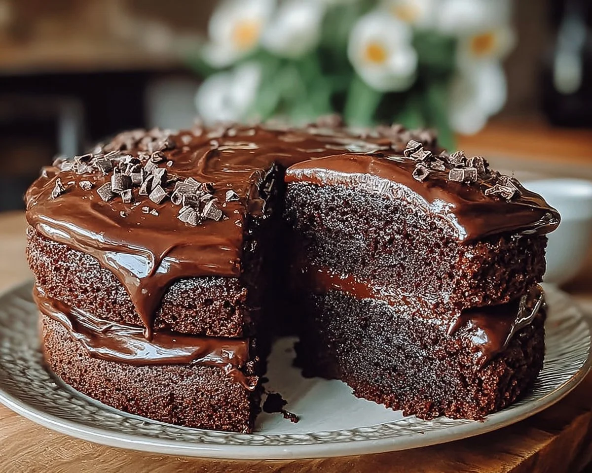 Triple Chocolate Cake